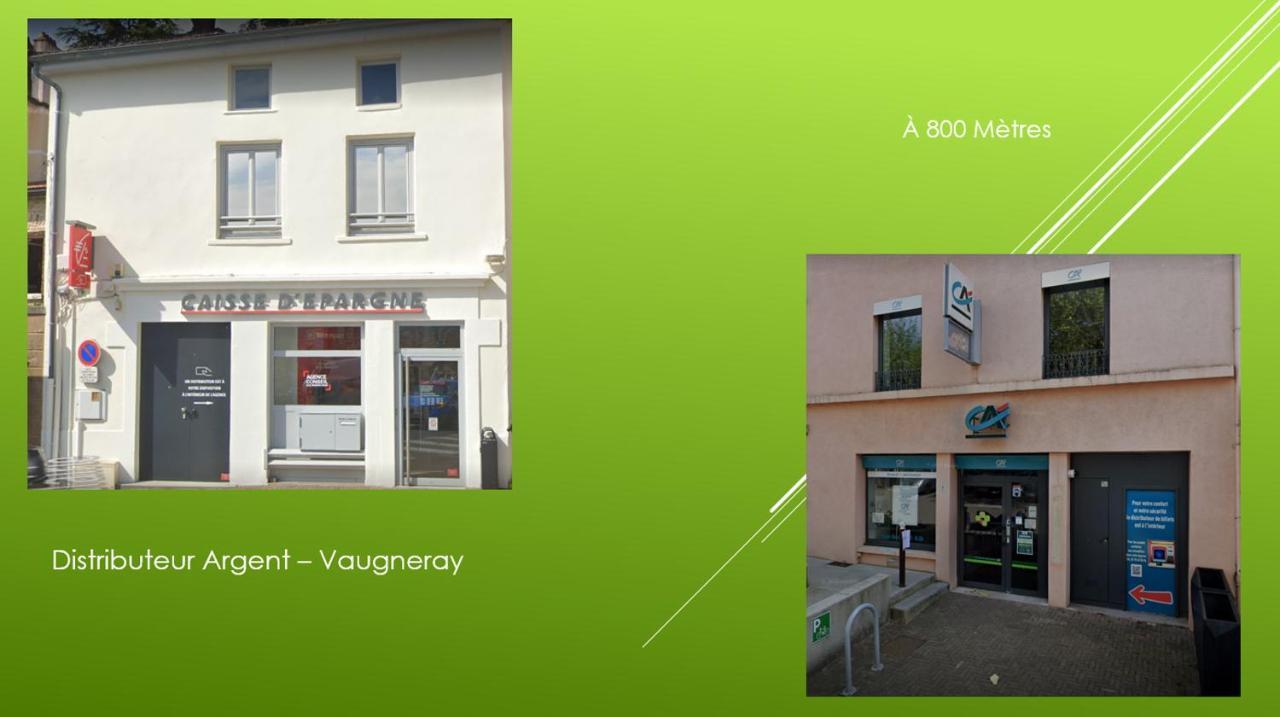 Bel Appartement T2 40 M² Vaugneray Exterior photo